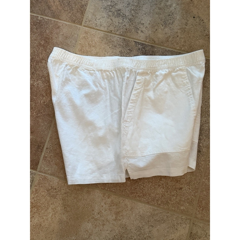 Universal Thread White Women's Mid-Rise Linen Pull-On Shorts Size L NWT - Picture 4 of 7